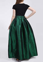 PROMLINK Women High Waist Maxi Skirts A-Line Skirt Dress Floor Length