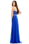 A-Line Strapless Sweetheart Floor Length Mermaid Prom Dress With Beading Top