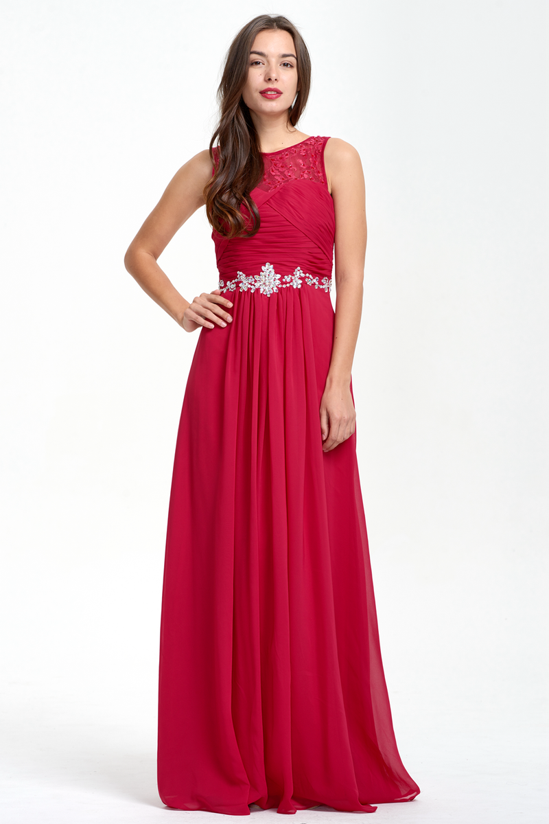 ruffle top bridesmaid dress Wedtrend Women Bridesmaids Eucalyptus Spaghetti Straps Long Chiffon Bridesmaid Dress with Ruffles, Eucalyptus / US8
